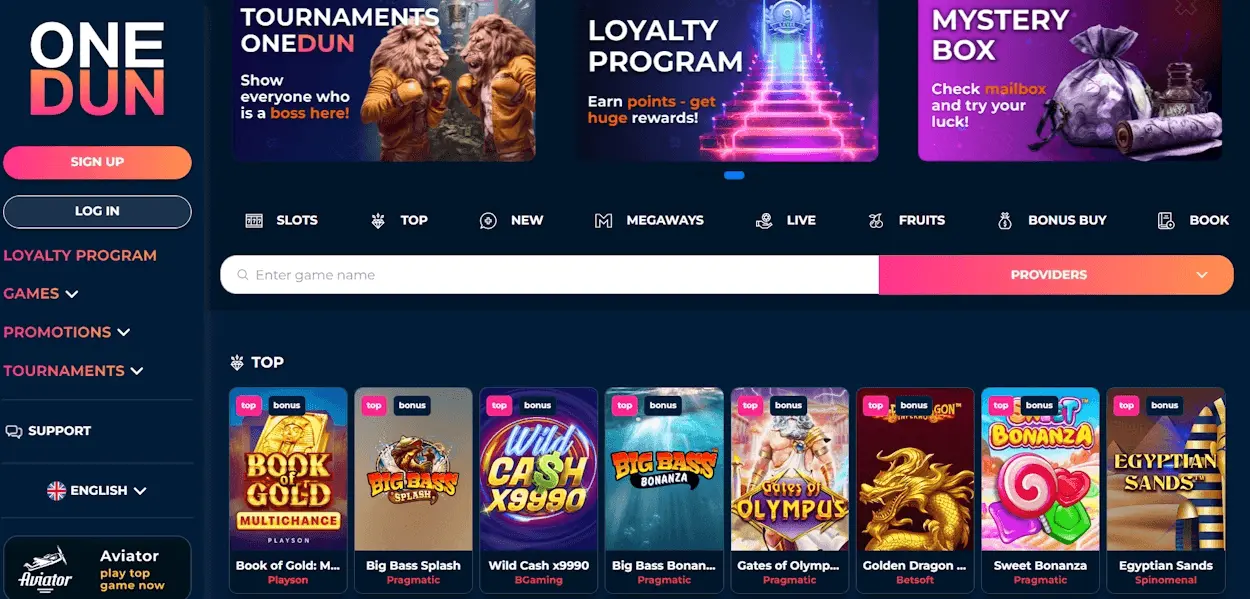 OneDun Casino Nederland image 1
